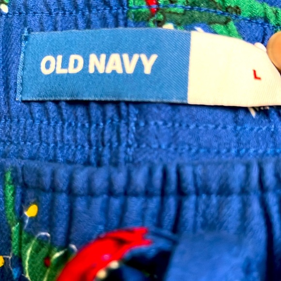 NWOT Blue Old Navy Pajama Pants-Size Large - Picture 4 of 5